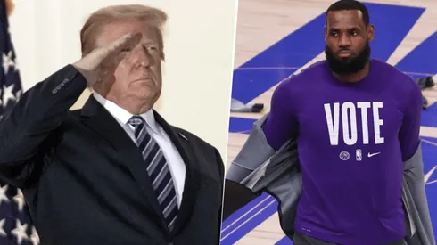 Donald Trump y LeBron James
