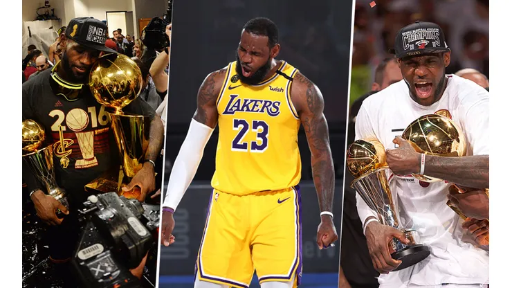 LeBron James y sus premios MVP en Finales