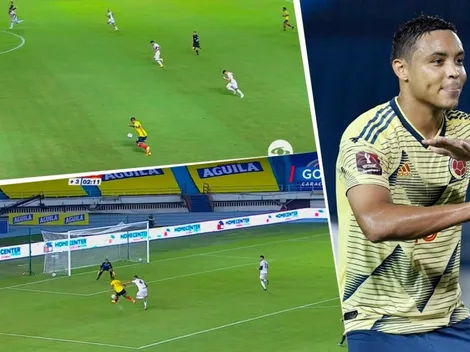 Golazo de Muriel: arrancó desde mitad de cancha y le rompió el arco a Fariñez