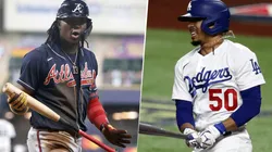 Ronald Acuña Jr. y Mookie Betts