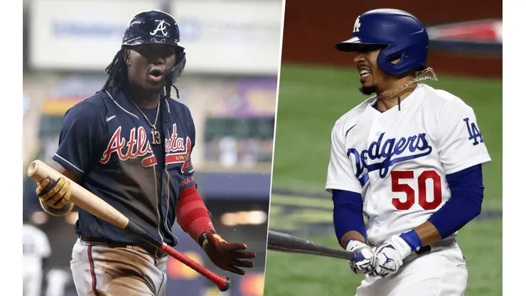 Ronald Acuña Jr. y Mookie Betts