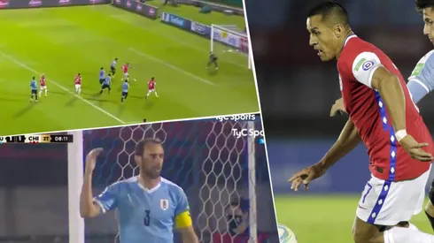 La cara de Godín lo dice todo: golazo colectivo de Chile para el 1-1