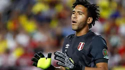 Pedro Gallese apareció preciso para dar tranquilidad en el arco peruano.