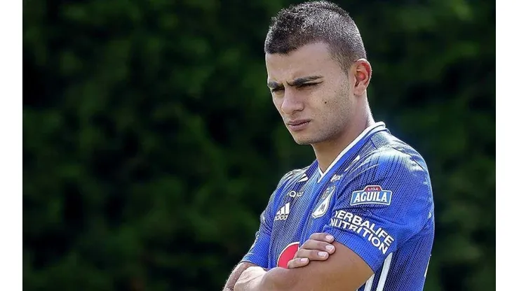 Jhon Duque, mediocampista y capitán de Millonarios Fútbol Club.