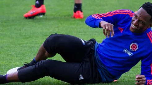 Yerry Mina, jugador del Everton de Inglaterra y la Selección Colombia.