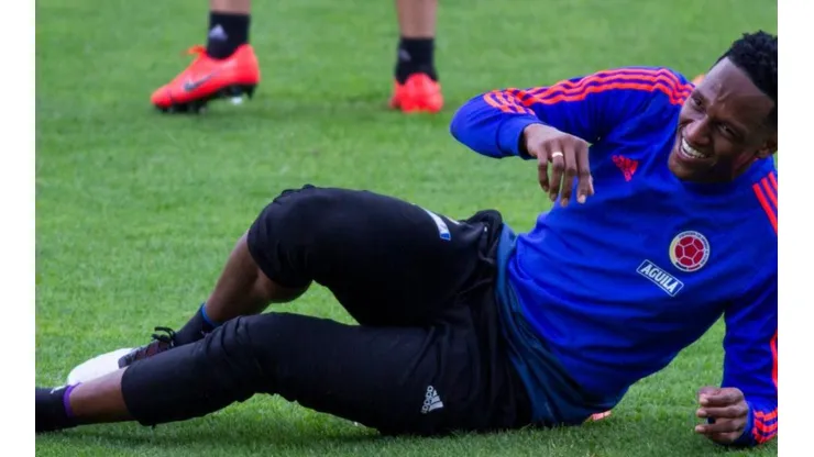 Yerry Mina, jugador del Everton de Inglaterra y la Selección Colombia.