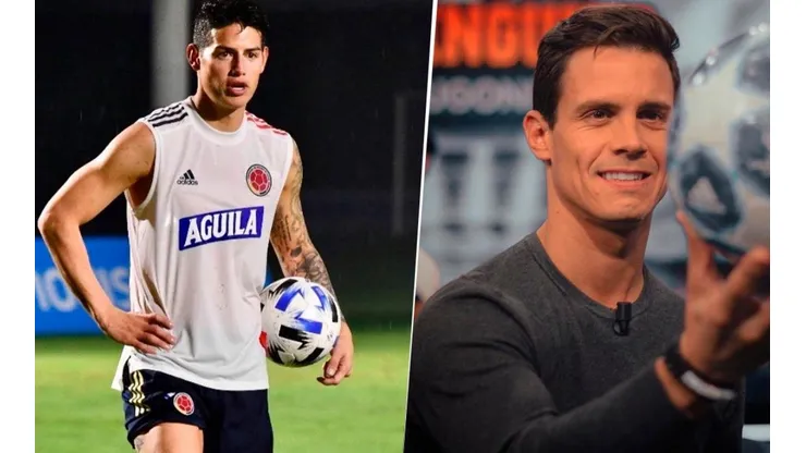 Edu Aguirre le dejó un mensaje muy colombiano a James antes de la eliminatoria
