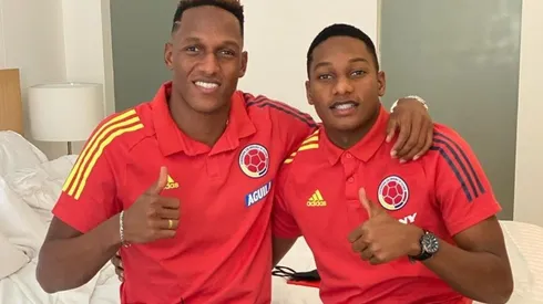 Críticas por presencia del hermano de Yerry Mina en concentración de Colombia