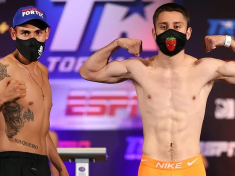 Emanuel Navarrete preparado pelear contra Ruben Villa por el Título Mundial OMB Pluma Vacante
