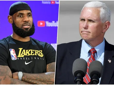 LeBron ataca al vice de USA: "¿Saben cual es el destino favorito de las moscas?"