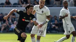 Carlos Vela en acción en LAFC ante Colorado Rapids