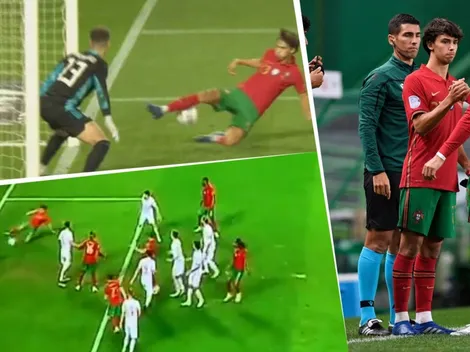 João Felix pasa hambre en Portugal: se comió un gol gigante a los 93'