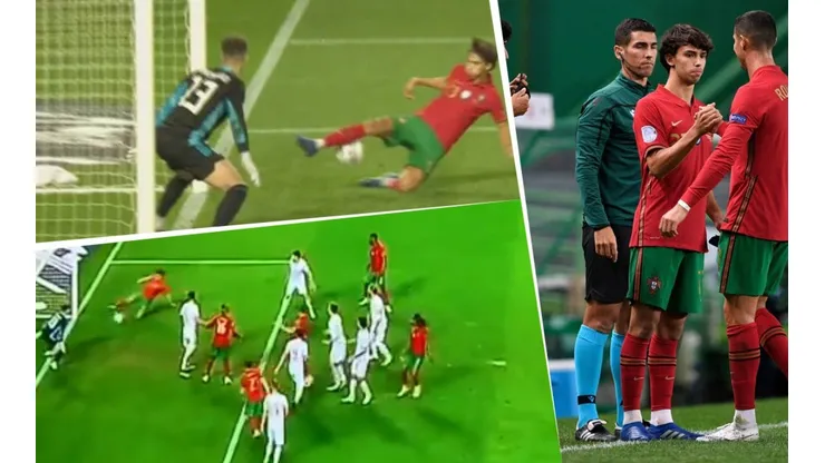 João Felix pasa hambre en Portugal: se comió un gol gigante a los 93'