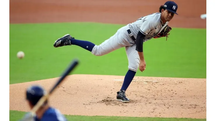 Deivi García, sacrificado por los Yankees en Serie Divisional