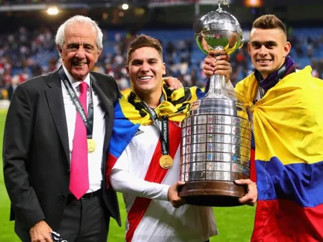 El tuit de Quintero para D'Onofrio: "Gracias por todo, presi"