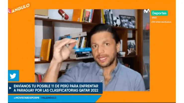 Pedro García es uno de los panlista de Al Ángulo.