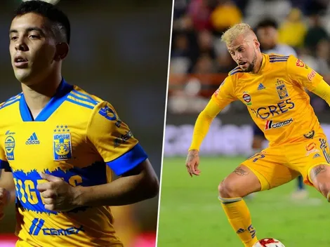 Leo Fernández y Diente López llegaron disfrazados al entrenamiento de Tigres