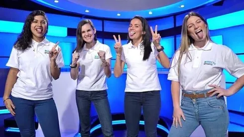 El equipo de DirecTV está compuesto por muchas mujeres.