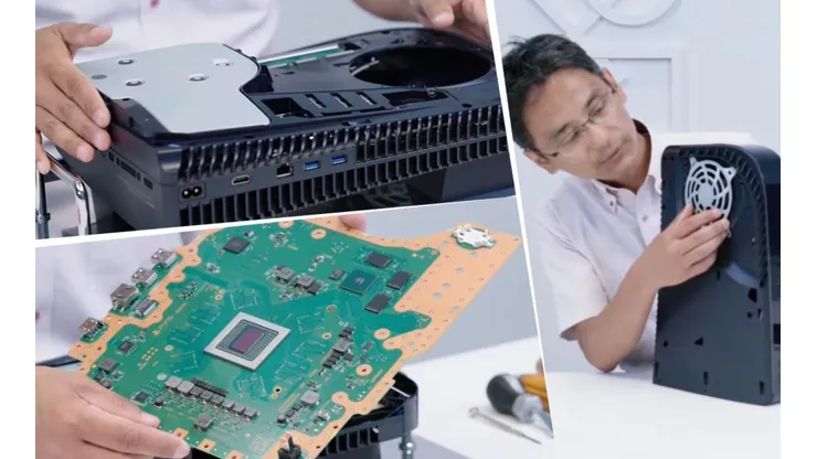 Sony presenta un video desmontando la PS5 y nos enseña la consola por dentro