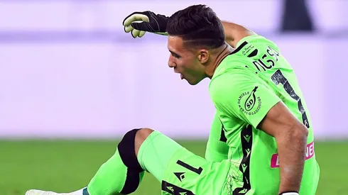 Foto de Juan Musso, arquero de la Selección Argentina.