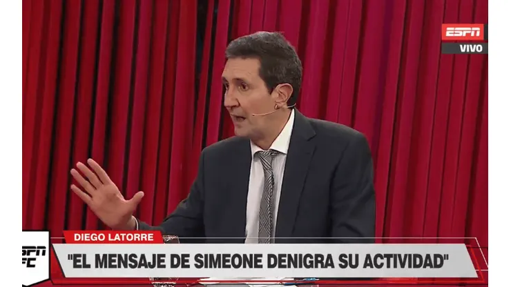 Con una frase, Miguel Simón confirmó ser de los mejores periodistas del país