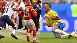 Patrick Mahomes y Neymar