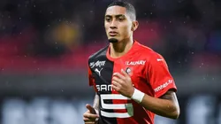 Raphinha durante su paso por Rennes.