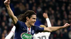 Edinson Cavani en Paris Saint-Germain.