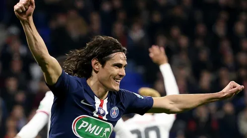 Edinson Cavani en Paris Saint-Germain.