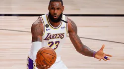 LeBron James, estrella de los Lakers