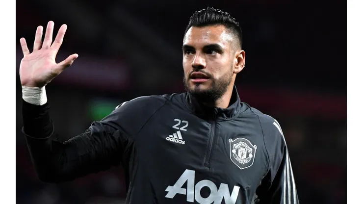 Sergio Romero, todavía aquero de Manchester United.