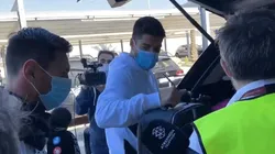 Siempre juntos: Suárez viajó en el avión de Messi para jugar las Eliminatorias