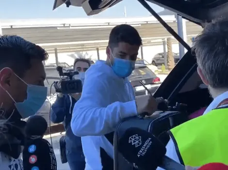 Siempre juntos: Suárez viajó en el avión de Messi para jugar las Eliminatorias