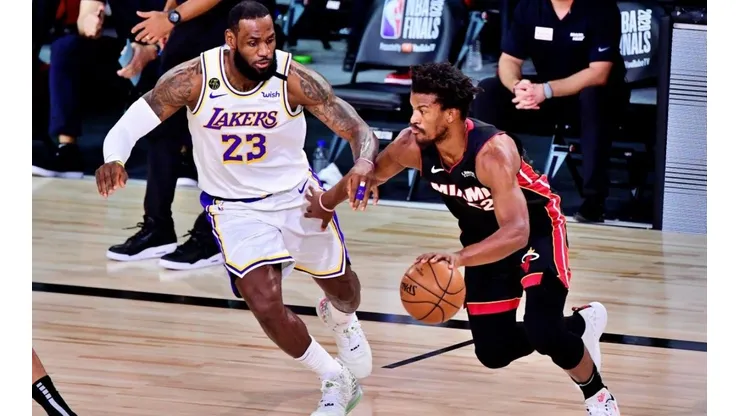 Jimmy Butler, a la altura de LeBron y el hombre logo de la NBA