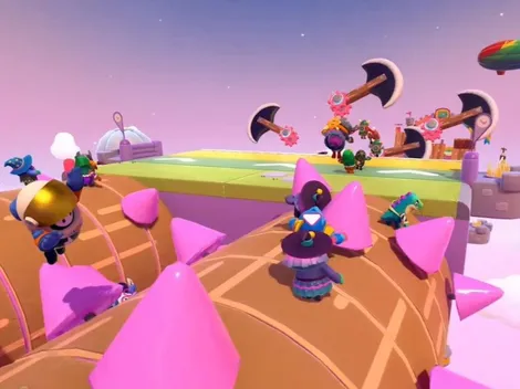 ¡Locura total! Así es el nuevo mapa "Knight Fever" que llega a Fall Guys