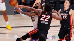 LeBron James y Jimmy Butler