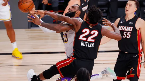 LeBron James y Jimmy Butler