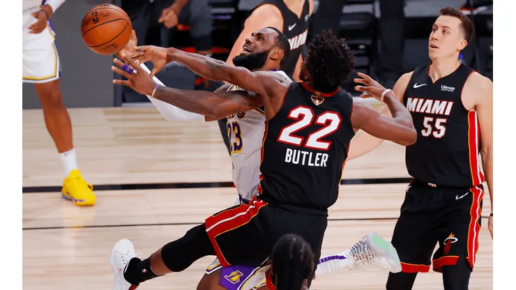 LeBron James y Jimmy Butler