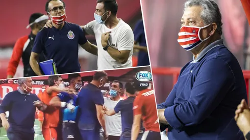 Entre Chivas y Xolos explotaron las bancas, hubo tensión y casi se van a los golpes