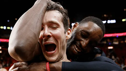 Bam Adebayo y Goran Dragic