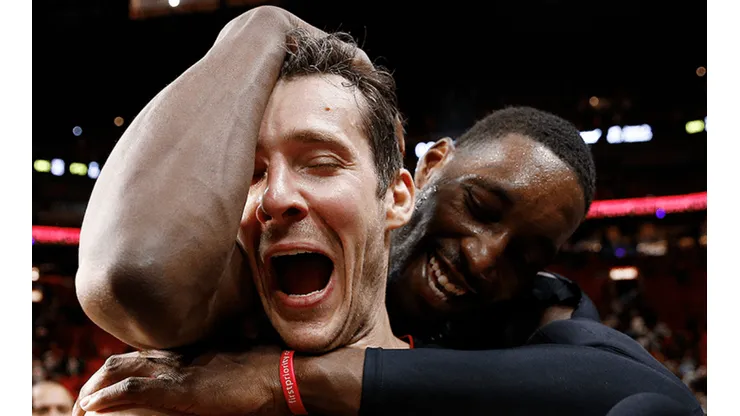 Bam Adebayo y Goran Dragic