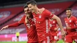 Con un póker de Lewandowski, Bayern Múnich le ganó 4 a 3 al Hertha Berlin