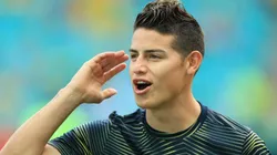 James Rodríguez, con la Selección Colombia en la Copa América de 2019.