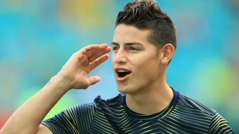 James Rodríguez, con la Selección Colombia en la Copa América de 2019.