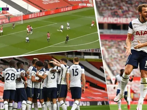 United se cae a pedazos: Kane aprovechó error garrafal de la defensa para poner el 3 a 1