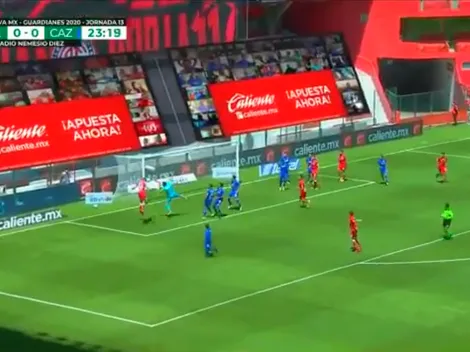 Haret Ortega apareció de cabeza y Toluca supera 1-0 a Cruz Azul