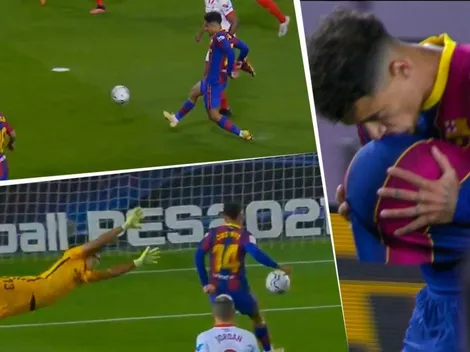 Al Sevilla no le duró ni un minuto la alegría: Coutinho empató enseguida para Barcelona