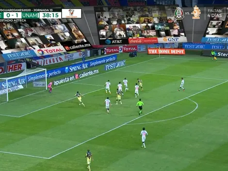 Benedetti empata el Clásico Capitalino y le da tranquilidad a América