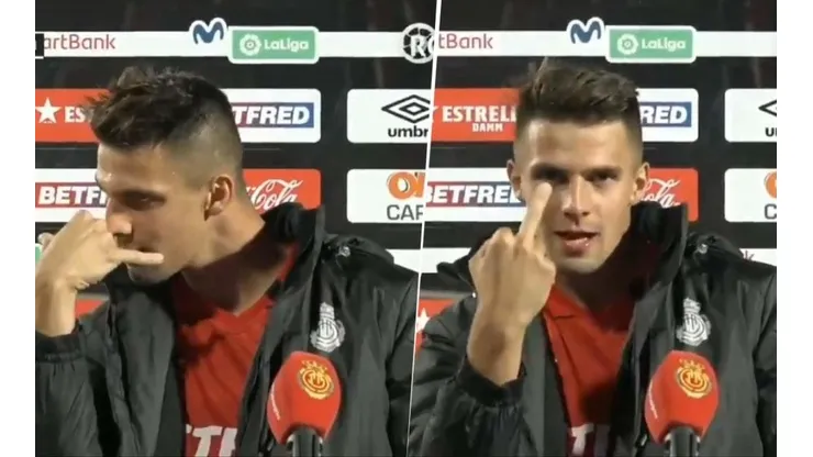 Video: fue la figura del partido, lo iban a entrevistar y se puso a trollear en vivo