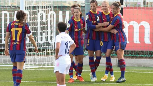 Barcelona goleó al Real Madrid en el primer Superclásico del fútbol femenino español
